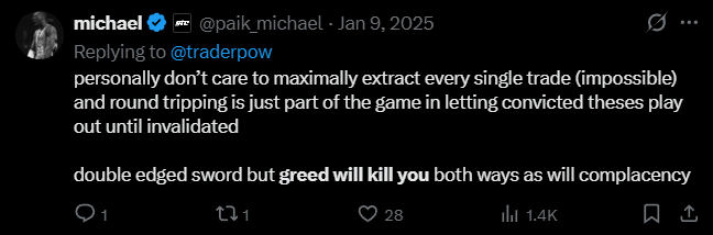 X post screenshot mentioning 
