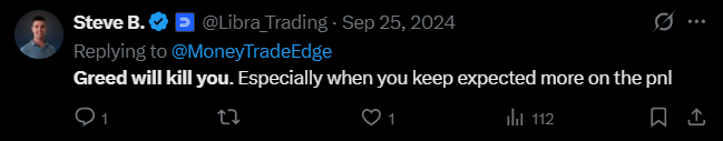 X post screenshot mentioning 