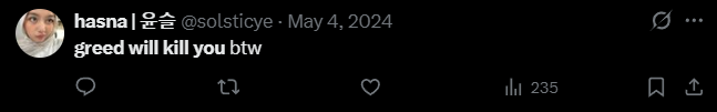 X post screenshot mentioning 