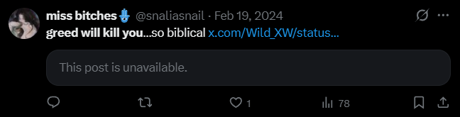 X post screenshot mentioning 