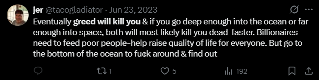 X post screenshot mentioning 