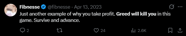 X post screenshot mentioning 