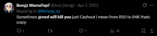 X post screenshot mentioning 