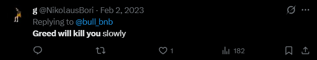 X post screenshot mentioning 