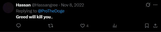 X post screenshot mentioning 