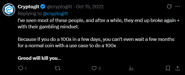 X post screenshot mentioning 