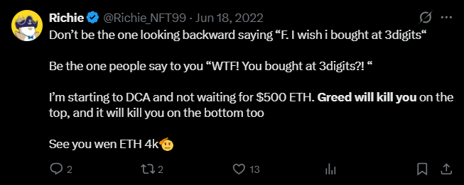 X post screenshot mentioning 
