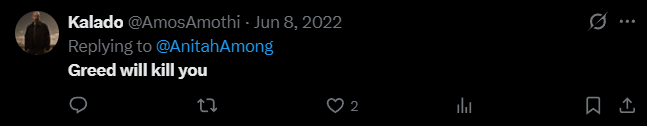 X post screenshot mentioning 