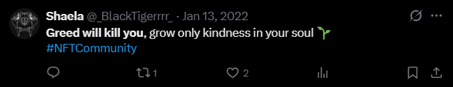 X post screenshot mentioning 