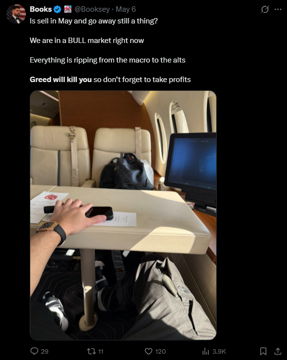 X post screenshot mentioning 