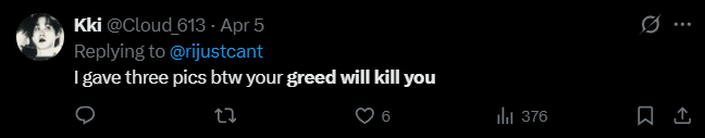 X post screenshot mentioning 