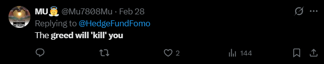X post screenshot mentioning 