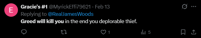 X post screenshot mentioning 