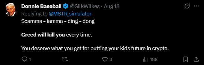 X post screenshot mentioning 