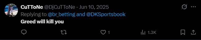 X post screenshot mentioning 