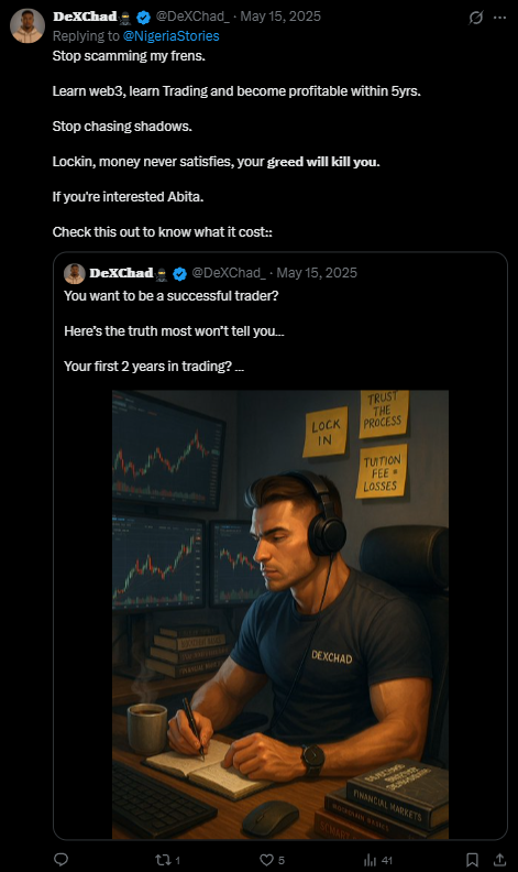 X post screenshot mentioning 