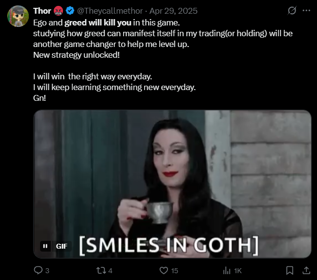 X post screenshot mentioning 