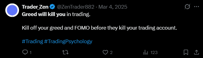 X post screenshot mentioning 